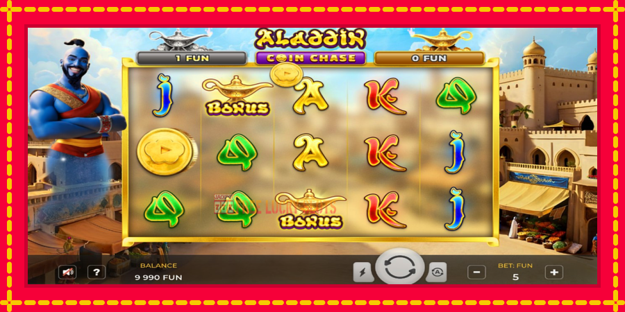 Aladdin Coin Chase: สล็อตแมชชีนพร้อมกราฟิกที่ทันสมัย, รูปภาพ 2