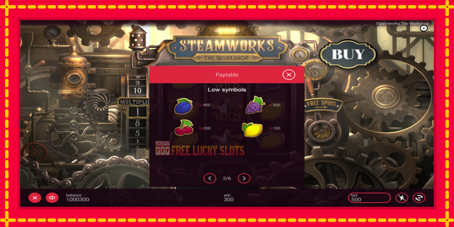 Steamworks - The Workshop: สล็อตแมชชีนพร้อมกราฟิกที่ทันสมัย, รูปภาพ 6