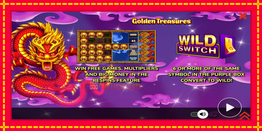 Golden Treasures: สล็อตแมชชีนพร้อมกราฟิกที่ทันสมัย, รูปภาพ 1