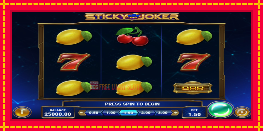 Sticky Joker: สล็อตแมชชีนพร้อมกราฟิกที่ทันสมัย, รูปภาพ 1