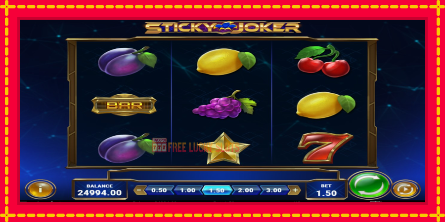 Sticky Joker: สล็อตแมชชีนพร้อมกราฟิกที่ทันสมัย, รูปภาพ 2