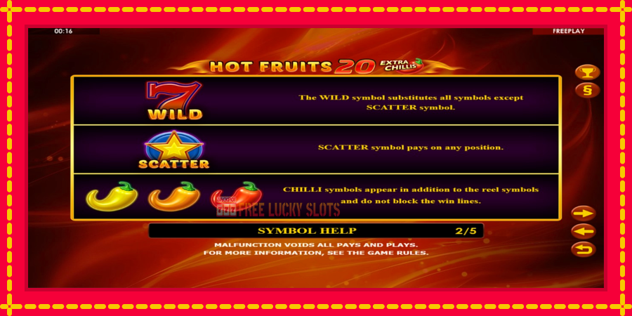 Hot Fruits 20 Extra Chillis: สล็อตแมชชีนพร้อมกราฟิกที่ทันสมัย, รูปภาพ 5