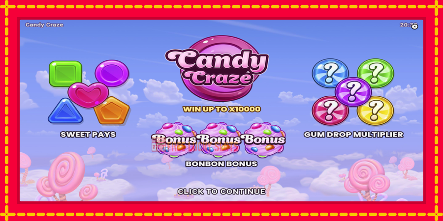 Candy Craze: สล็อตแมชชีนพร้อมกราฟิกที่ทันสมัย, รูปภาพ 1