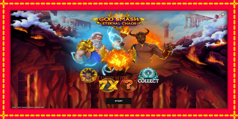 God Smash: Eternal Chaos: สล็อตแมชชีนพร้อมกราฟิกที่ทันสมัย, รูปภาพ 1