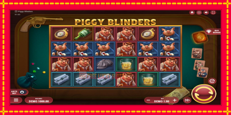 Piggy Blinders: สล็อตแมชชีนพร้อมกราฟิกที่ทันสมัย, รูปภาพ 1