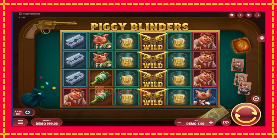 Piggy Blinders: สล็อตแมชชีนพร้อมกราฟิกที่ทันสมัย, รูปภาพ 2