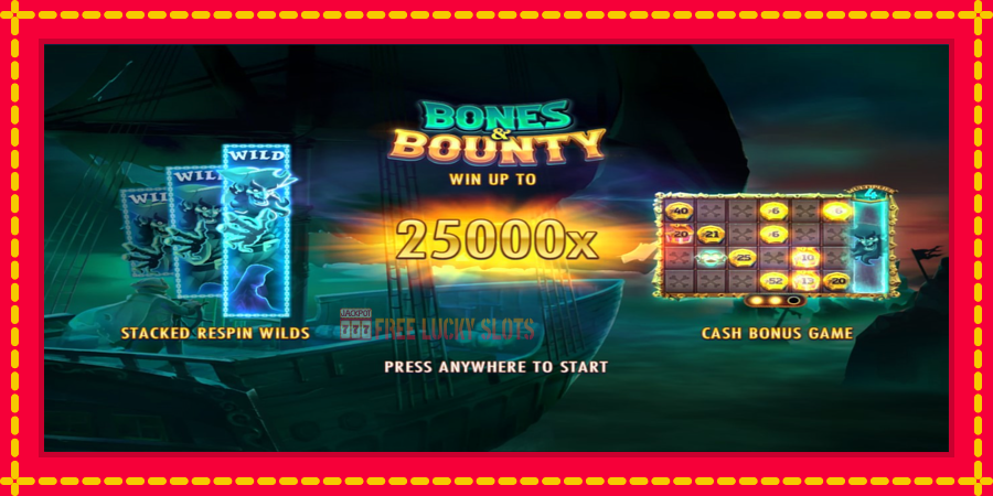 Bones & Bounty: สล็อตแมชชีนพร้อมกราฟิกที่ทันสมัย, รูปภาพ 1