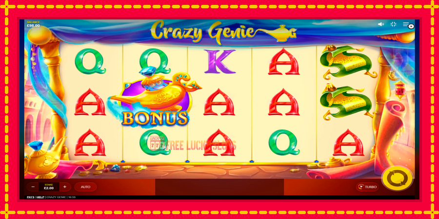 Crazy Genie: สล็อตแมชชีนพร้อมกราฟิกที่ทันสมัย, รูปภาพ 2