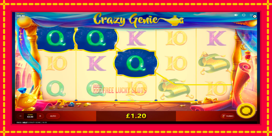 Crazy Genie: สล็อตแมชชีนพร้อมกราฟิกที่ทันสมัย, รูปภาพ 3