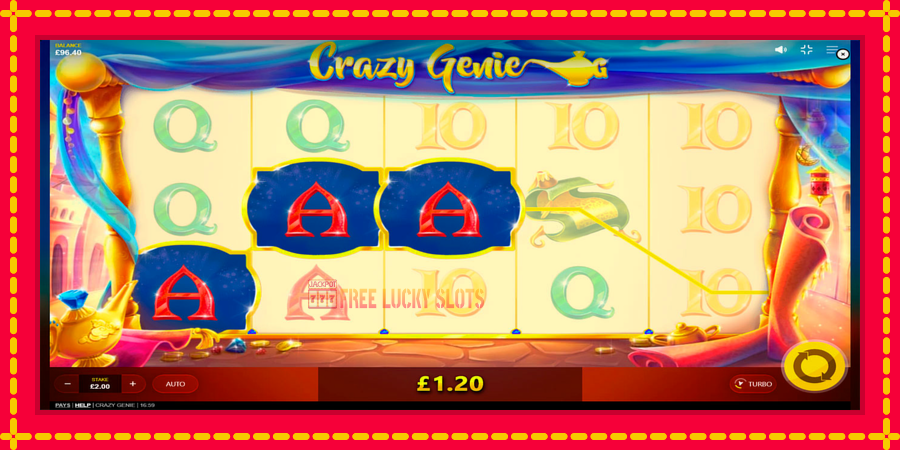 Crazy Genie: สล็อตแมชชีนพร้อมกราฟิกที่ทันสมัย, รูปภาพ 4