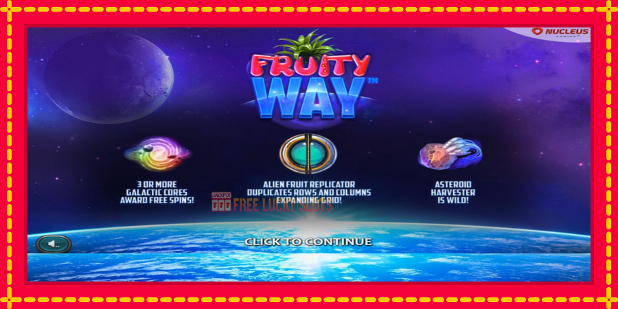 Fruity Way: สล็อตแมชชีนพร้อมกราฟิกที่ทันสมัย, รูปภาพ 1