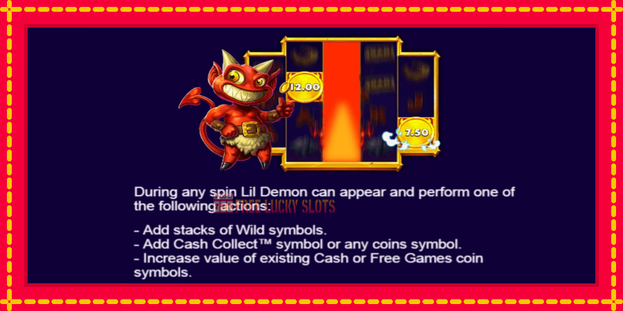 Lil Demon Mega Cash Collect: สล็อตแมชชีนพร้อมกราฟิกที่ทันสมัย, รูปภาพ 5