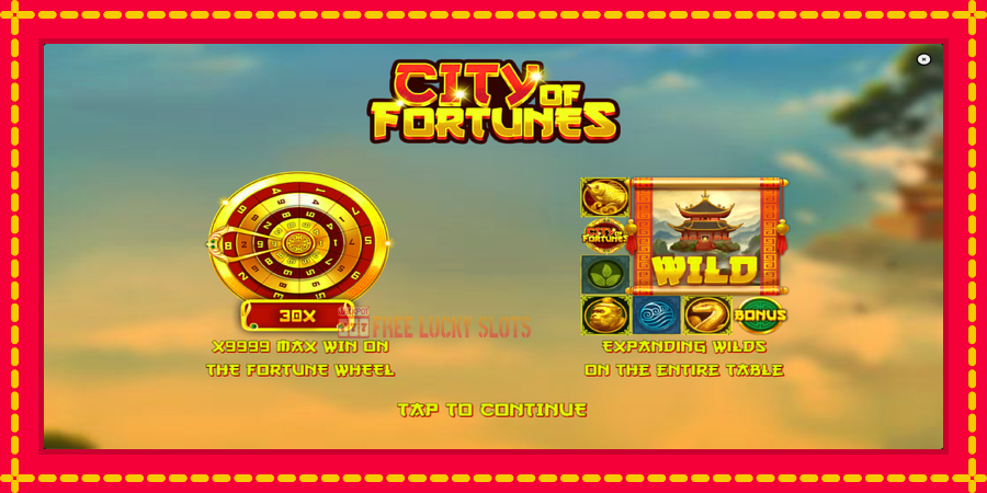 City of Fortunes: สล็อตแมชชีนพร้อมกราฟิกที่ทันสมัย, รูปภาพ 1