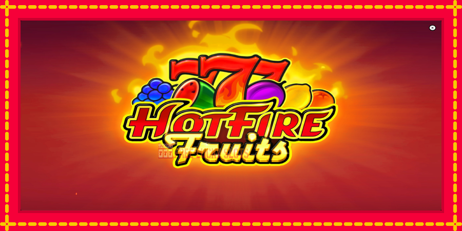 Hot Fire Fruits: สล็อตแมชชีนพร้อมกราฟิกที่ทันสมัย, รูปภาพ 1