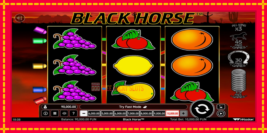 Black Horse: สล็อตแมชชีนพร้อมกราฟิกที่ทันสมัย, รูปภาพ 1