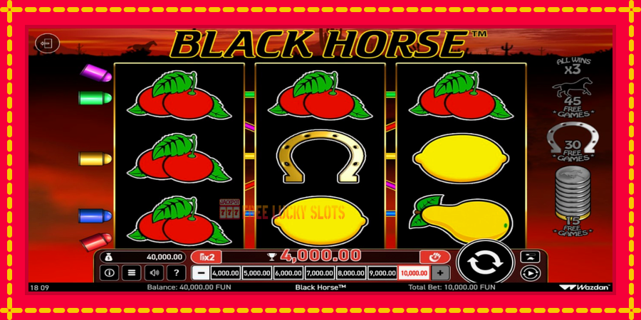 Black Horse: สล็อตแมชชีนพร้อมกราฟิกที่ทันสมัย, รูปภาพ 2