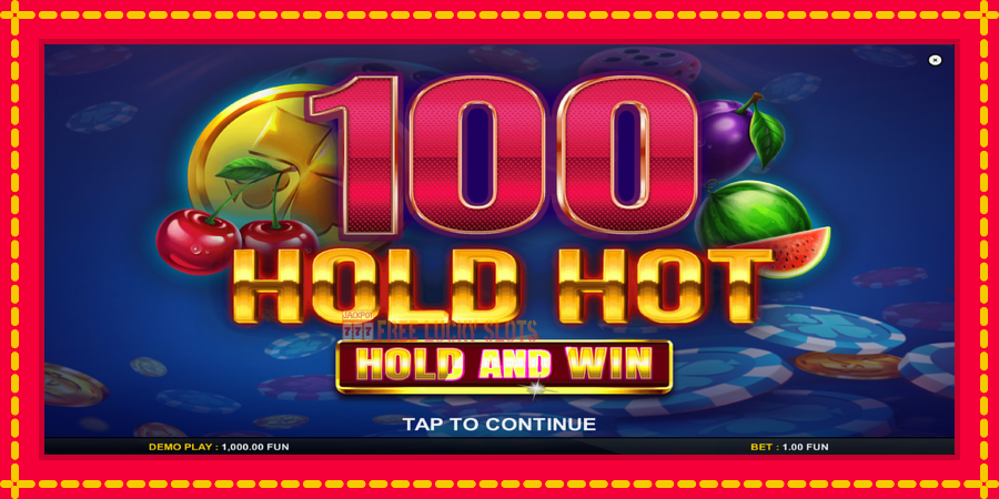 100 Hold Hot Hold and Win: สล็อตแมชชีนพร้อมกราฟิกที่ทันสมัย, รูปภาพ 1