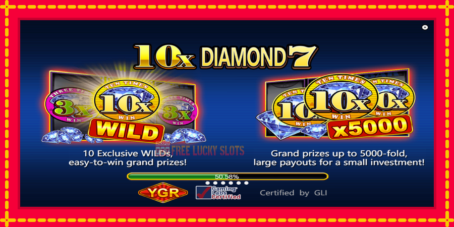 10X Diamond 7: สล็อตแมชชีนพร้อมกราฟิกที่ทันสมัย, รูปภาพ 1