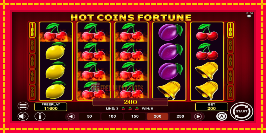 Hot Coins Fortune: สล็อตแมชชีนพร้อมกราฟิกที่ทันสมัย, รูปภาพ 3