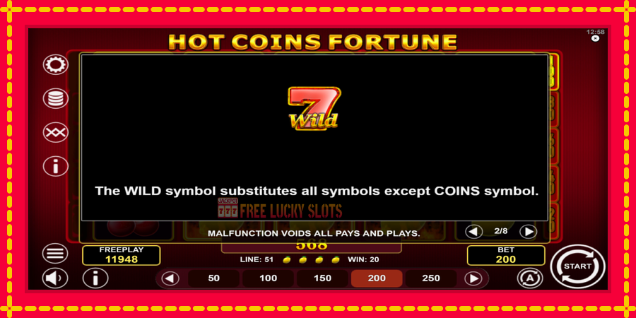 Hot Coins Fortune: สล็อตแมชชีนพร้อมกราฟิกที่ทันสมัย, รูปภาพ 6