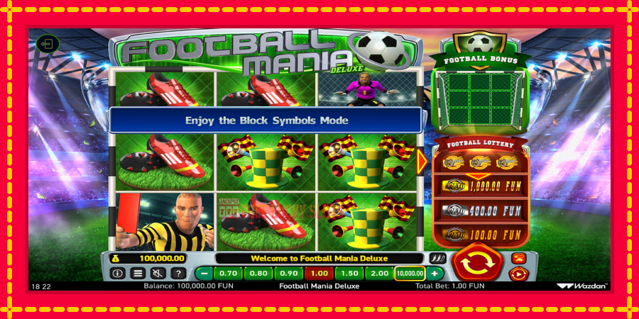 Football Mania Deluxe: สล็อตแมชชีนพร้อมกราฟิกที่ทันสมัย, รูปภาพ 2