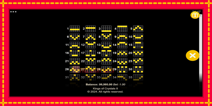Kings of Crystals II Power Combo: สล็อตแมชชีนพร้อมกราฟิกที่ทันสมัย, รูปภาพ 7