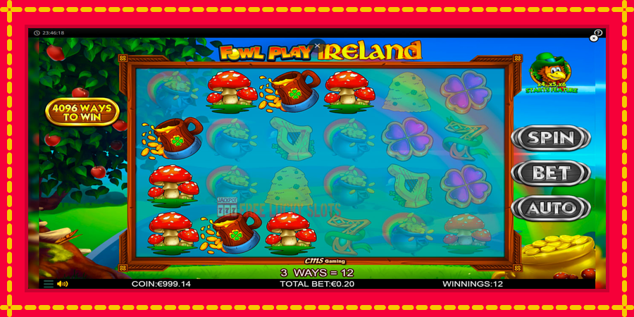 Fowl Play Ireland: สล็อตแมชชีนพร้อมกราฟิกที่ทันสมัย, รูปภาพ 4