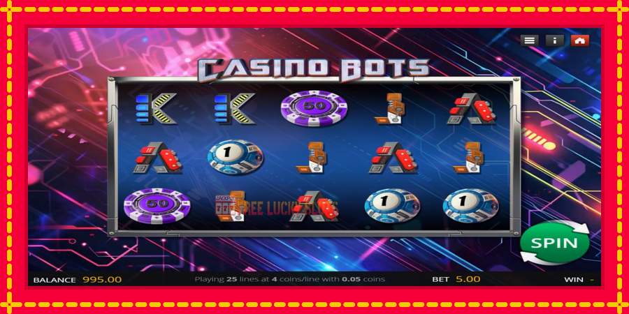 Casino Bots: สล็อตแมชชีนพร้อมกราฟิกที่ทันสมัย, รูปภาพ 1