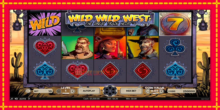 Wild Wild West: สล็อตแมชชีนพร้อมกราฟิกที่ทันสมัย, รูปภาพ 1