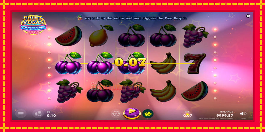 Fruit Vegas Extreme x125: สล็อตแมชชีนพร้อมกราฟิกที่ทันสมัย, รูปภาพ 2