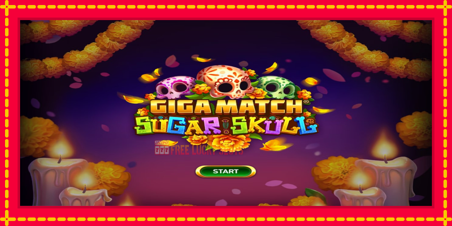 Giga Match Sugar Skull: สล็อตแมชชีนพร้อมกราฟิกที่ทันสมัย, รูปภาพ 1