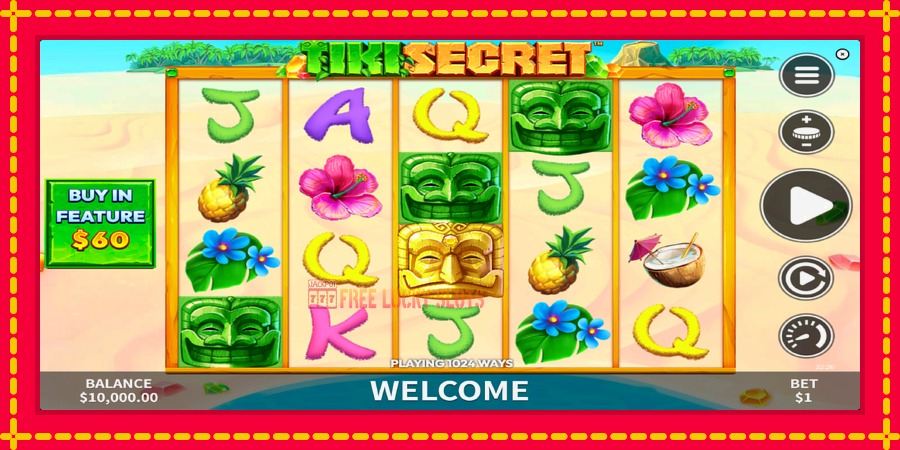 Tiki Secret: สล็อตแมชชีนพร้อมกราฟิกที่ทันสมัย, รูปภาพ 2