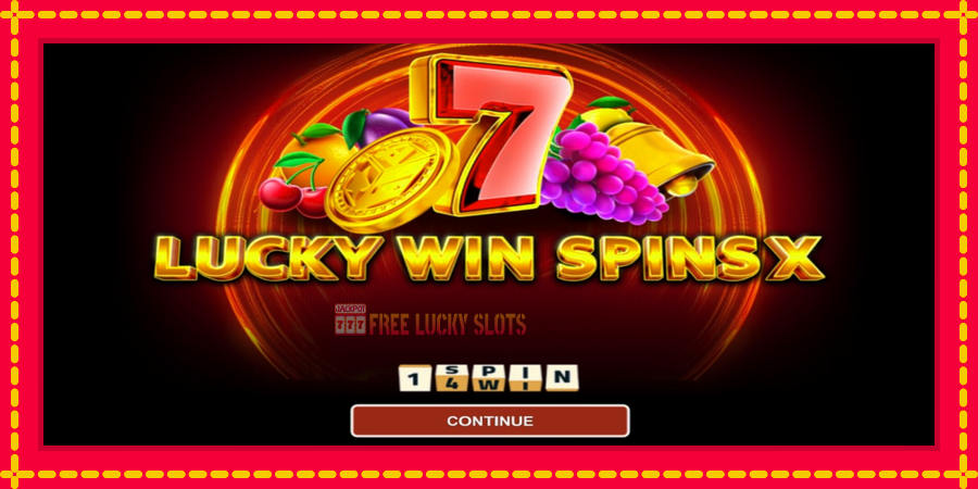 Lucky Win Spins X: สล็อตแมชชีนพร้อมกราฟิกที่ทันสมัย, รูปภาพ 1