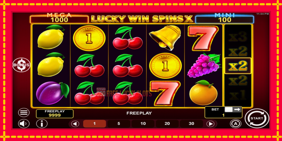 Lucky Win Spins X: สล็อตแมชชีนพร้อมกราฟิกที่ทันสมัย, รูปภาพ 2