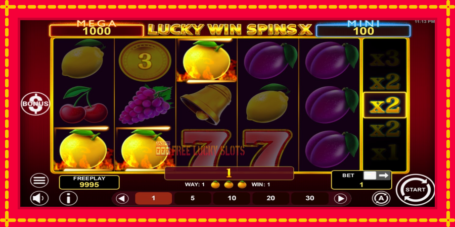 Lucky Win Spins X: สล็อตแมชชีนพร้อมกราฟิกที่ทันสมัย, รูปภาพ 3