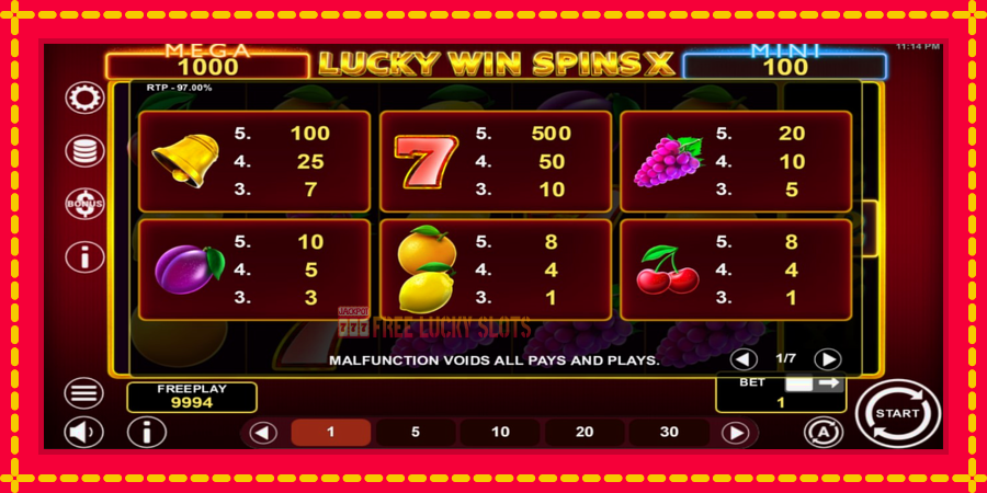 Lucky Win Spins X: สล็อตแมชชีนพร้อมกราฟิกที่ทันสมัย, รูปภาพ 4