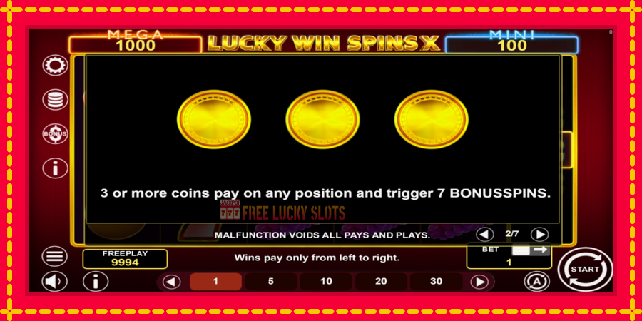 Lucky Win Spins X: สล็อตแมชชีนพร้อมกราฟิกที่ทันสมัย, รูปภาพ 5