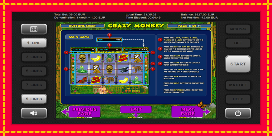 Crazy Monkey: สล็อตแมชชีนพร้อมกราฟิกที่ทันสมัย, รูปภาพ 5