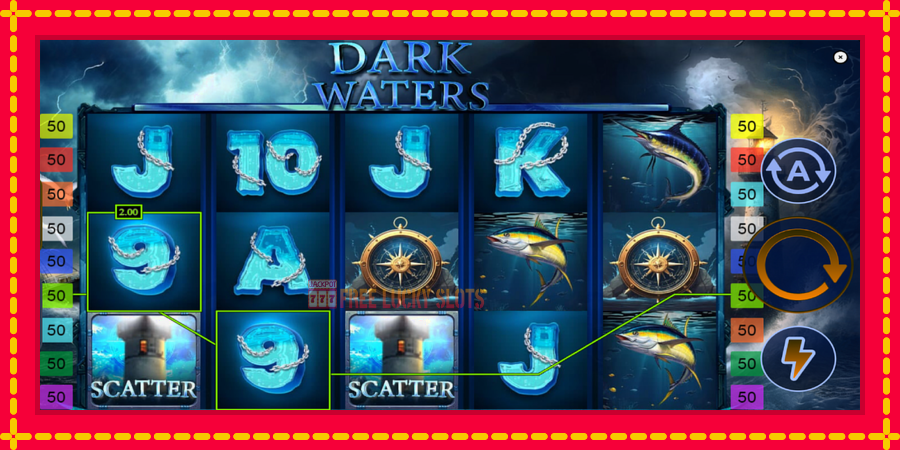 Dark Waters: สล็อตแมชชีนพร้อมกราฟิกที่ทันสมัย, รูปภาพ 3