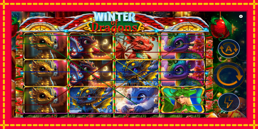 Winter of Dragons: สล็อตแมชชีนพร้อมกราฟิกที่ทันสมัย, รูปภาพ 1