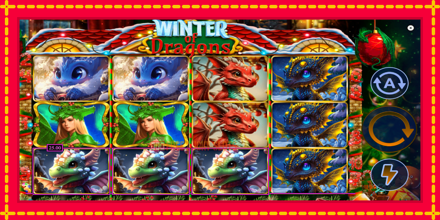 Winter of Dragons: สล็อตแมชชีนพร้อมกราฟิกที่ทันสมัย, รูปภาพ 4