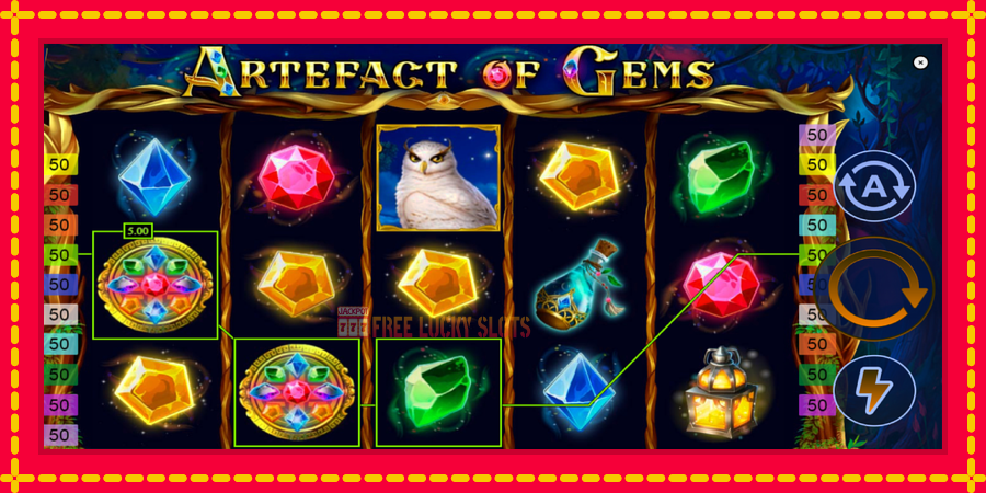 Artefact of Gems: สล็อตแมชชีนพร้อมกราฟิกที่ทันสมัย, รูปภาพ 2