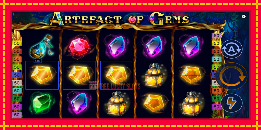 Artefact of Gems: สล็อตแมชชีนพร้อมกราฟิกที่ทันสมัย, รูปภาพ 4