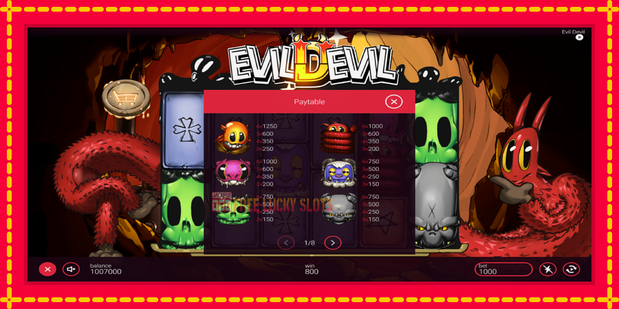 Evil Devil: สล็อตแมชชีนพร้อมกราฟิกที่ทันสมัย, รูปภาพ 5