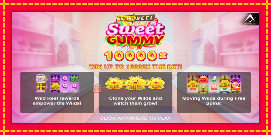 Sweet Gummy: สล็อตแมชชีนพร้อมกราฟิกที่ทันสมัย, รูปภาพ 1