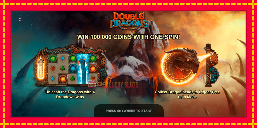 Double Dragons: สล็อตแมชชีนพร้อมกราฟิกที่ทันสมัย, รูปภาพ 1