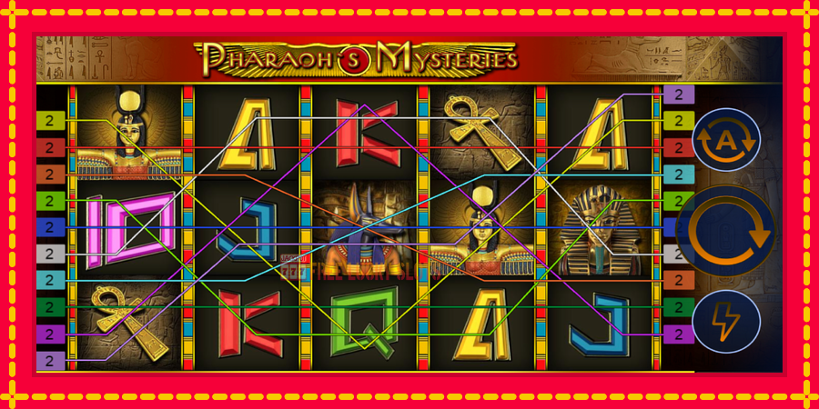 Pharaohs Mysteries: สล็อตแมชชีนพร้อมกราฟิกที่ทันสมัย, รูปภาพ 1