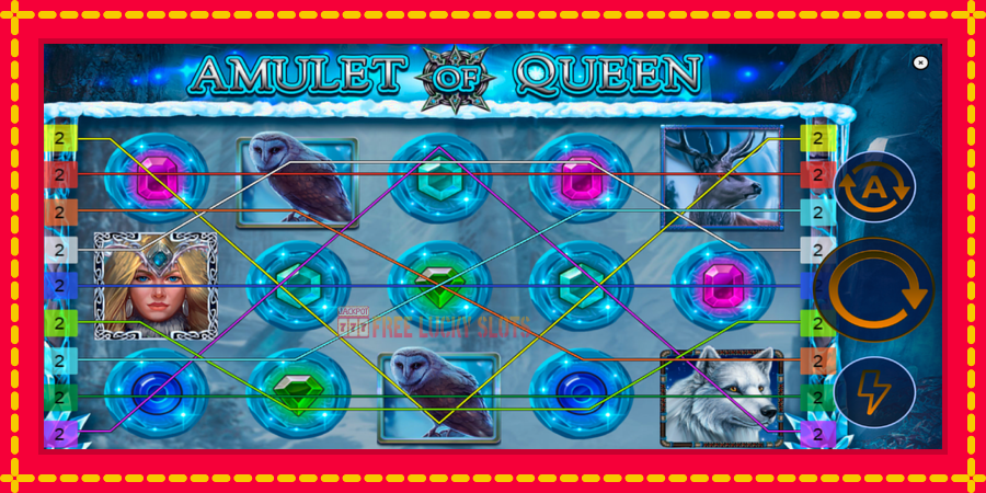 Amulet of Queen: สล็อตแมชชีนพร้อมกราฟิกที่ทันสมัย, รูปภาพ 1