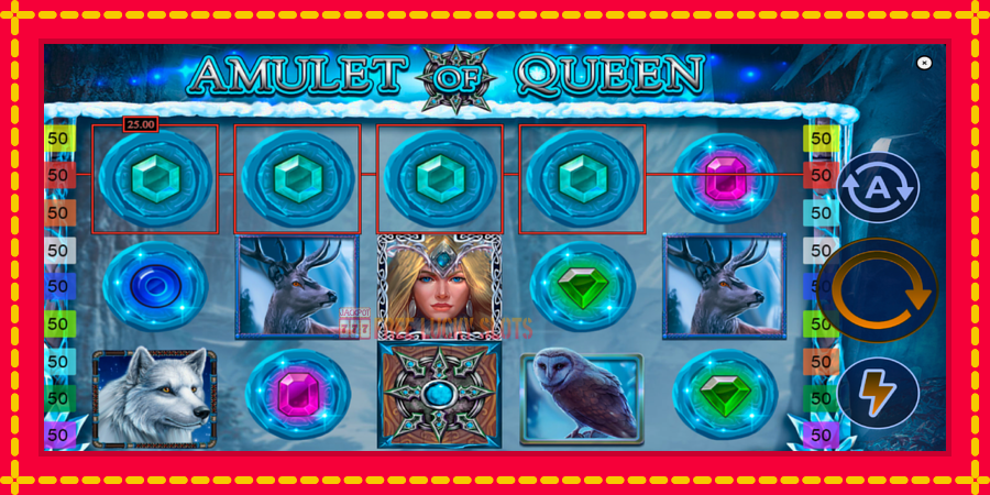 Amulet of Queen: สล็อตแมชชีนพร้อมกราฟิกที่ทันสมัย, รูปภาพ 2