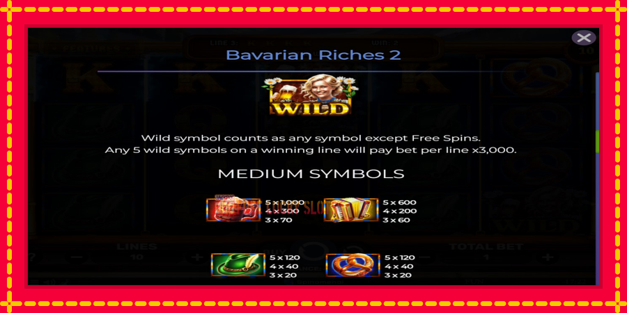 Bavarian Riches 2: สล็อตแมชชีนพร้อมกราฟิกที่ทันสมัย, รูปภาพ 6